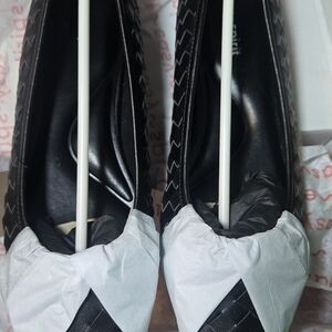 Easy Spirit Black Quilted Loafers